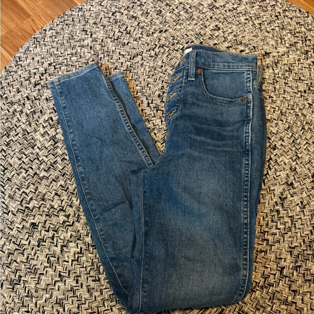 Madewell High Rise Blue Jeans